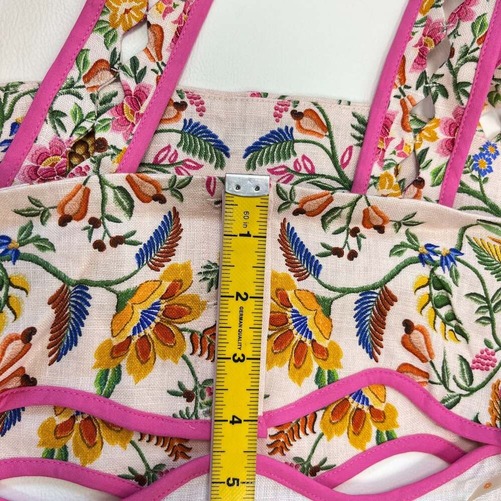 FARM Rio Delicate Forest Pink Mini Dress - Picture 10 of 11